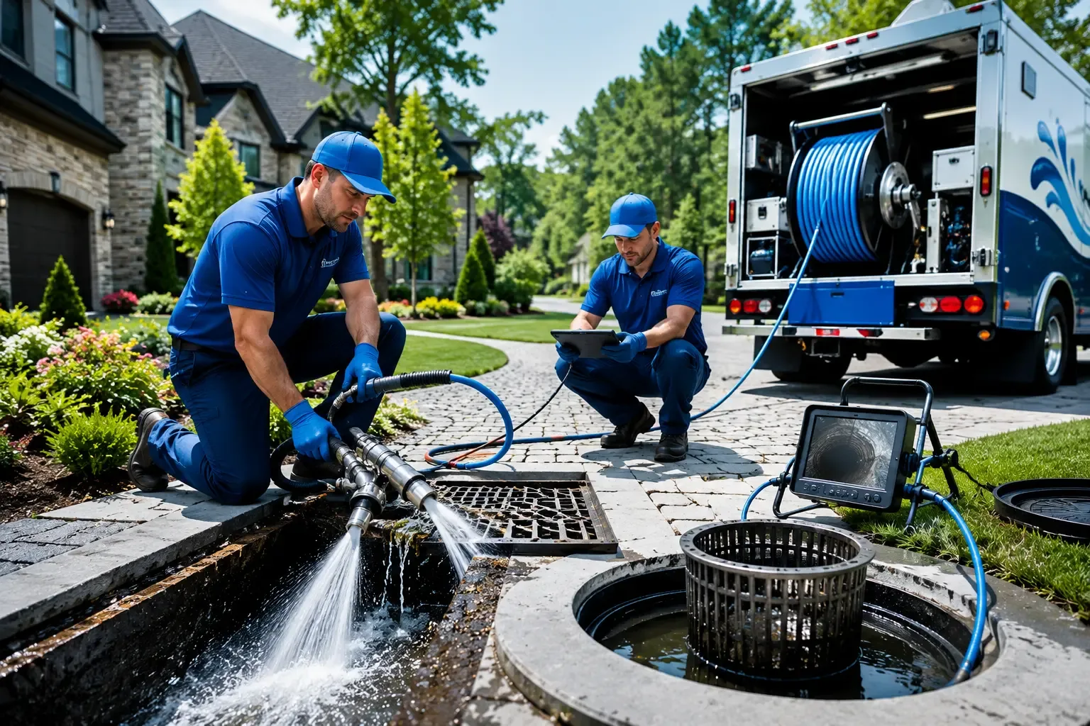 Local outdoor drain cleaning professionals in Erwinna, PA